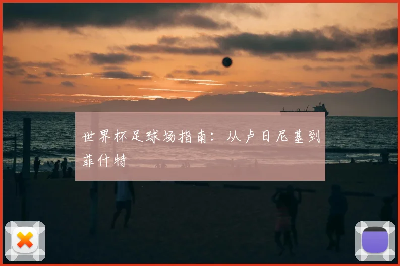 世界杯足球场指南：从卢日尼基到菲什特